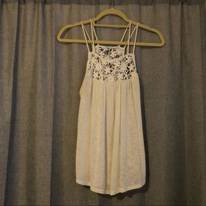 Very cute white tank!